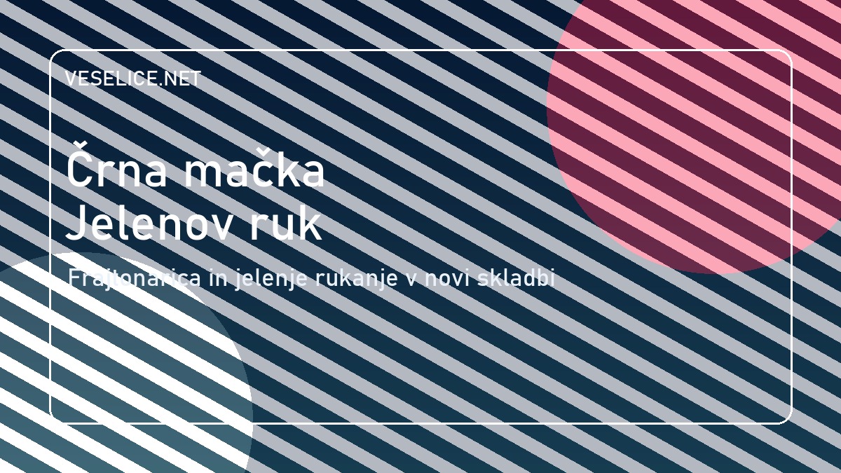 Črna mačka predstavlja skladbo Jelenov ruk