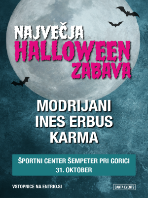 Največja Halloween zabava 2026