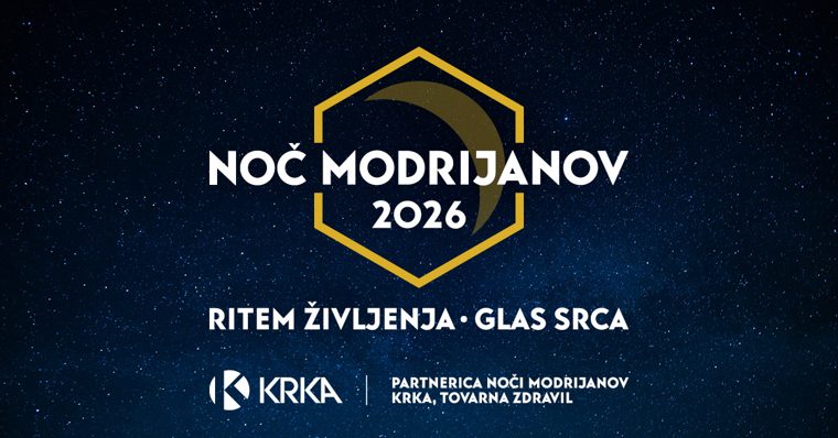 Noč Modrijanov 2026